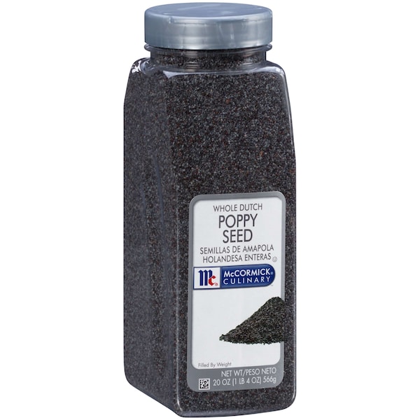 Mccormick McCormick Poppy Seed Whole Dutch 20 oz. Container, PK6 - 932431