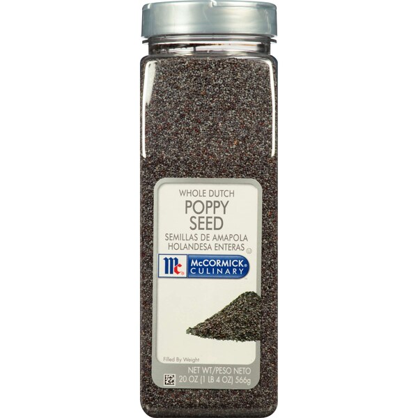 Mccormick McCormick Poppy Seed Whole Dutch 20 oz. Container, PK6 - 932431