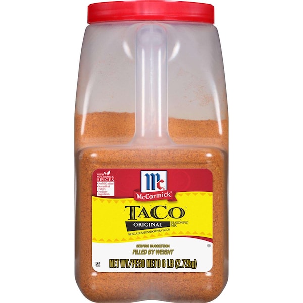 Mccormick McCormick Original Taco Seasoning 6lbs, PK3 - 930269