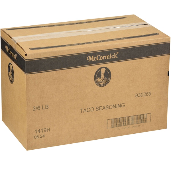 Mccormick McCormick Original Taco Seasoning 6lbs, PK3 - 930269