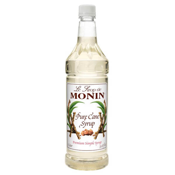 Monin Monin Pure Cane Syrup 1 Liter, PK4 - M-FR000F