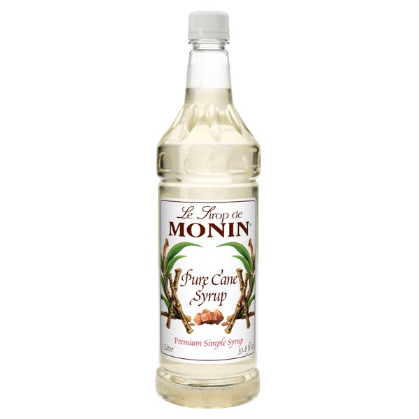 Monin Monin Pure Cane Syrup 1 Liter, PK4 - M-FR000F