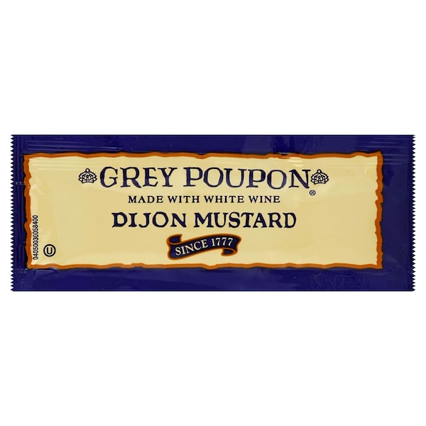 Grey Poupon Grey Poupon Dijon Mustard Sauce .25 oz., PK200 - 00054400011319
