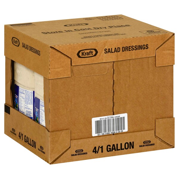 Kraft Kraft Creamy Caesar Dressing 1 gal., PK4 - 10021000705068