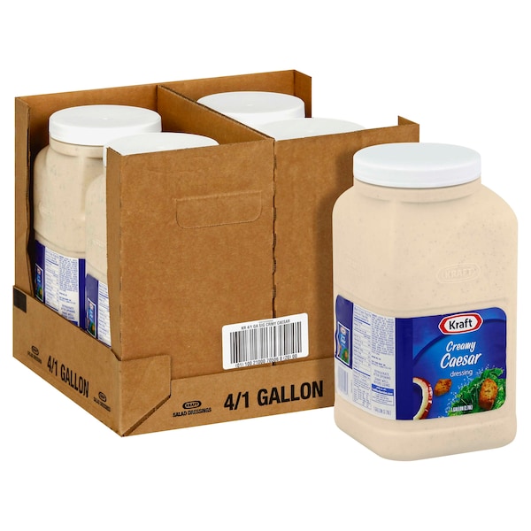 Kraft Kraft Creamy Caesar Dressing 1 gal., PK4 - 10021000705068