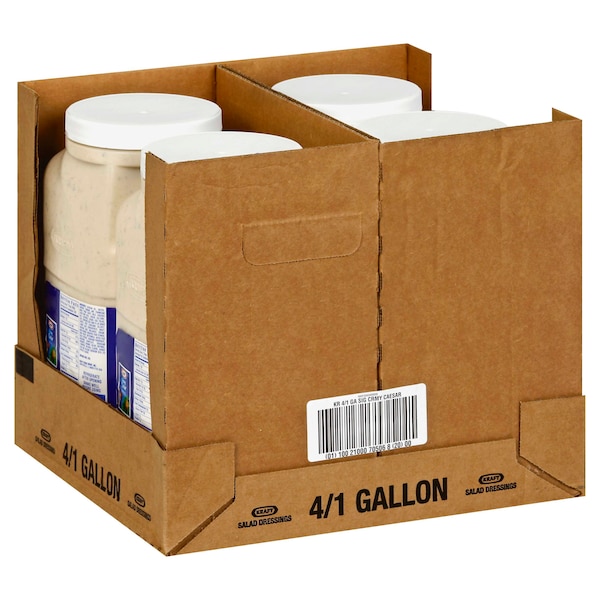 Kraft Kraft Creamy Caesar Dressing 1 gal., PK4 - 10021000705068