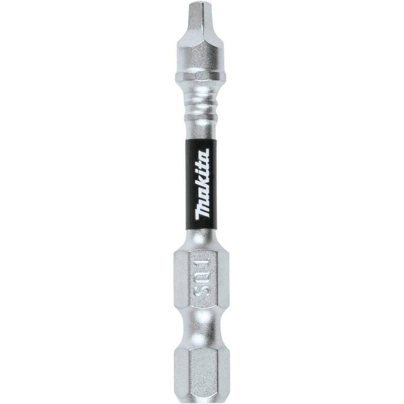 Makita Impact XPS #1 Square 2 in. Power Bit (paquete de 3) - E-00795