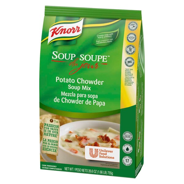 Knorr Knorr Soup Du Jour Potato Chowder Mix 26.6 oz., PK4 - 84126688