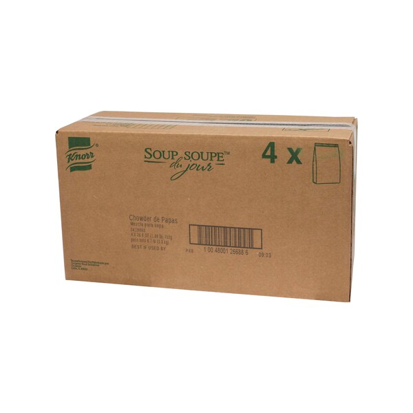 Knorr Knorr Soup Du Jour Potato Chowder Mix 26.6 oz., PK4 - 84126688
