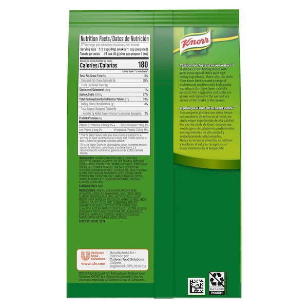 Knorr Knorr Soup Du Jour Potato Chowder Mix 26.6 oz., PK4 - 84126688