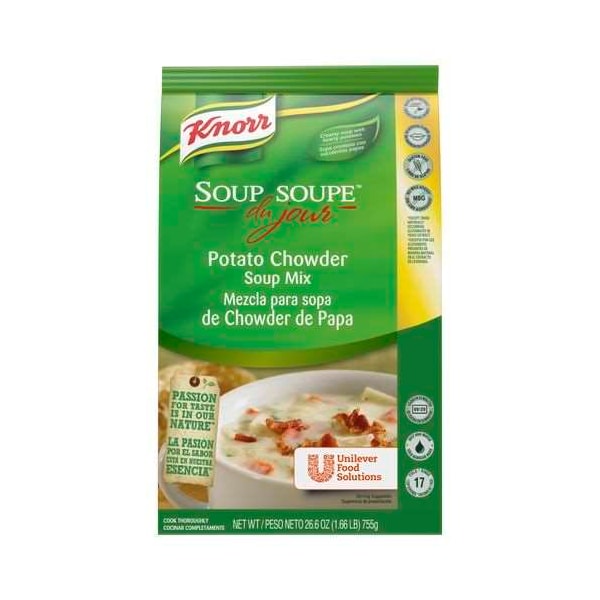 Knorr Knorr Soup Du Jour Potato Chowder Mix 26.6 oz., PK4 - 84126688