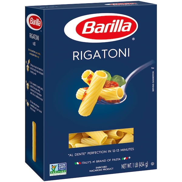 Barilla Barilla Rigatoni Pasta 16 oz., PK12 - 1000010545