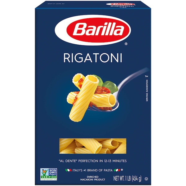 Barilla Barilla Rigatoni Pasta 16 oz., PK12 - 1000010545
