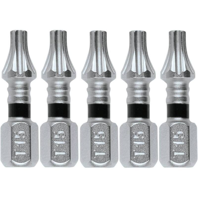 Makita IMPACT XPS T15 Torx 1 in. Insert Bit (paquete de 5) - E-00614