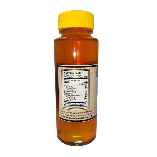 World Honey Market World Honey Market Orange Blossom Honey 12 oz Bottle - OB-5636