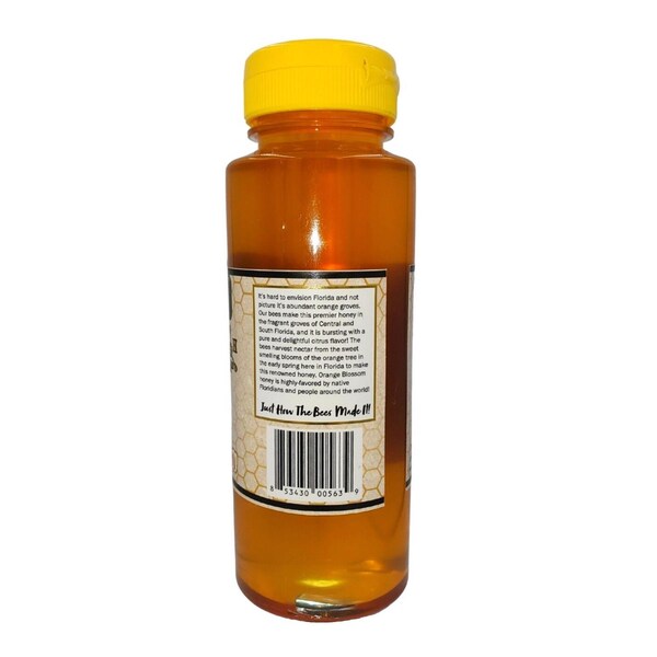 World Honey Market World Honey Market Orange Blossom Honey 12 oz Bottle - OB-5636