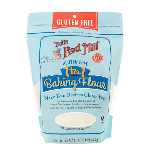 Bobs Red Mill Natural Foods Bob's Red Mill Gluten Free 1 To 1 Baking Flour 22 oz. Bag, PK4 - 1601S224