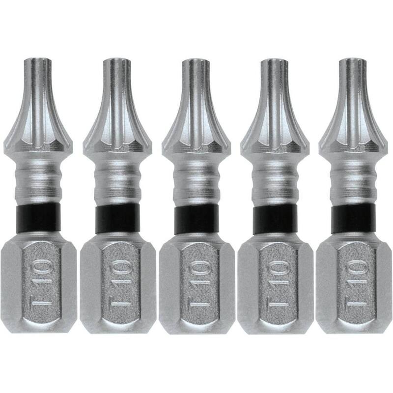 Makita IMPACT XPS T10 Torx 1 in. Insert Bit (paquete de 5) - E-00608