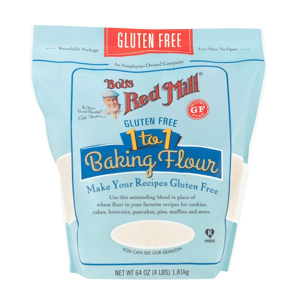Bobs Red Mill Natural Foods Bob's Red Mill Gluten Free 1 To 1 Baking Flour 64 oz. Bag, PK4 - 1601S644