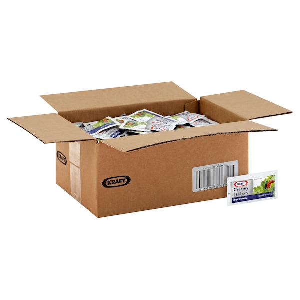 Kraft Kraft Creamy Italian Dressing .437 oz. Pouch, PK200 - 10021000663733
