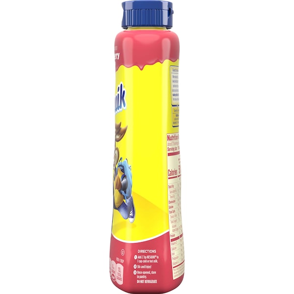 Nestle Nesquik Strawberry Syrup 22 oz. Bottle, PK6 - 00028000489281U