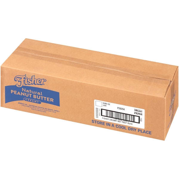 Fisher Fisher Natural Creamy Peanut Butter 80 oz., PK3 - P28204