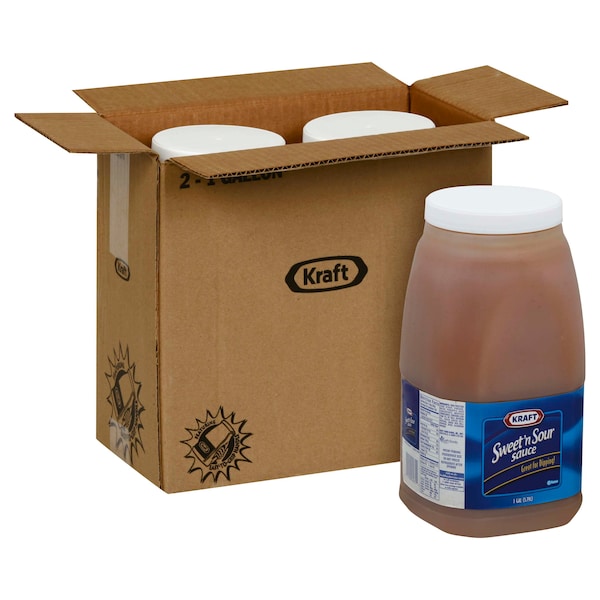 Kraft Kraft Sweet & Sour Dipping Sauce 1 gal. Container, PK2 - 10021000648709