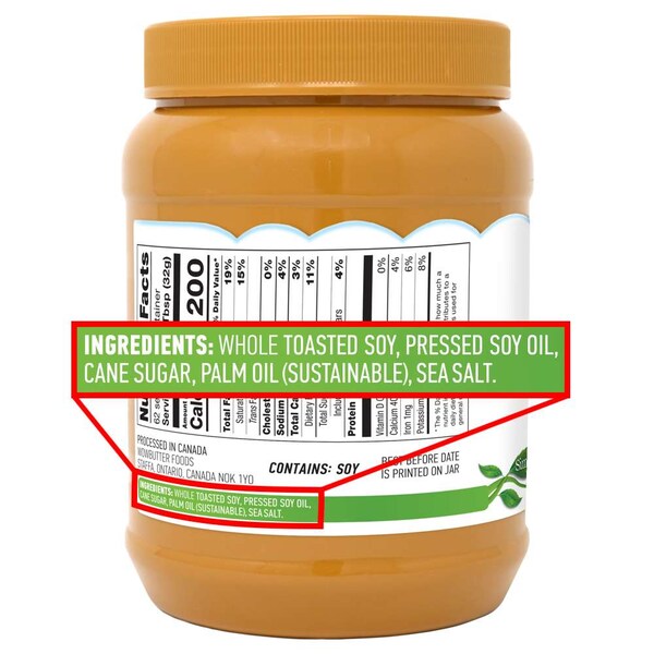 Wowbutter Peanut Free Spread Jars Creamy 4.4lbs, PK2 - 40100