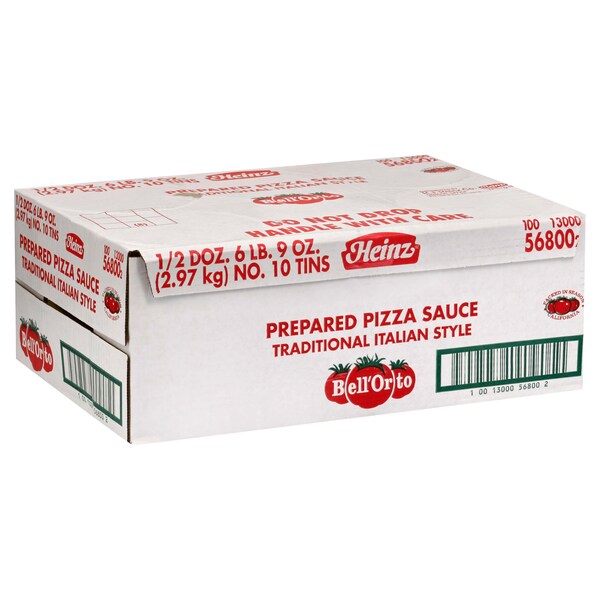 Bell Orto Sauce Pizza Fully Prepared 105 oz., PK6 - 10013000568002
