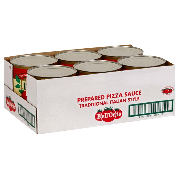 Bell Orto Sauce Pizza Fully Prepared 105 oz., PK6 - 10013000568002
