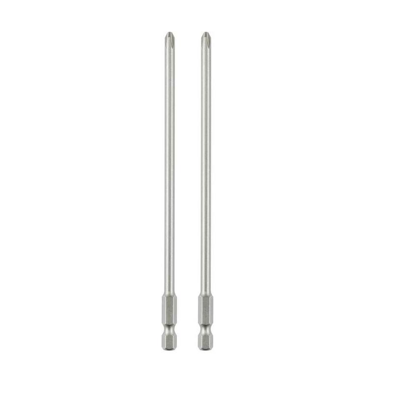 RIDGID 148 mm Puntas para Destornillador Phillips #2 (paquete de 2) para Destornillador RIDGID R86630 - AC96614