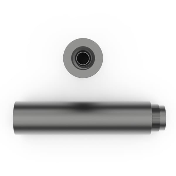 Raf Round Standoffs, #2-56 Thrd Sz, 1/4 in Bd L, Aluminum Plain, 3/16 in OD - 7302-B-256-AL
