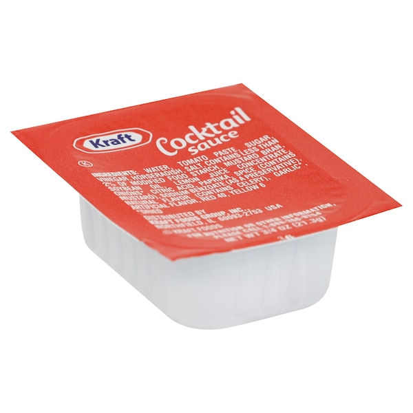 Kraft Kraft Cocktail Sauce Cup .75 oz. Cup, PK200 - 10021000664648