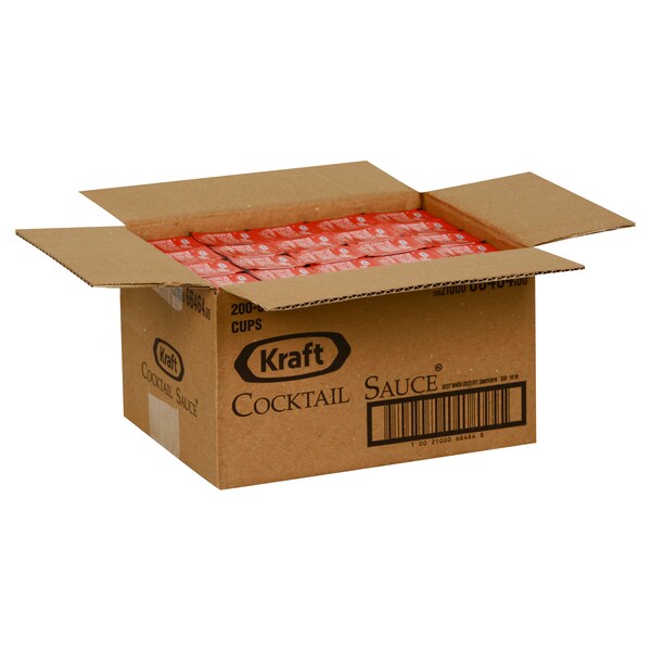 Kraft Kraft Cocktail Sauce Cup .75 oz. Cup, PK200 - 10021000664648