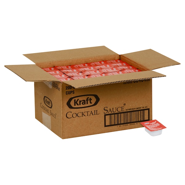 Kraft Kraft Cocktail Sauce Cup .75 oz. Cup, PK200 - 10021000664648