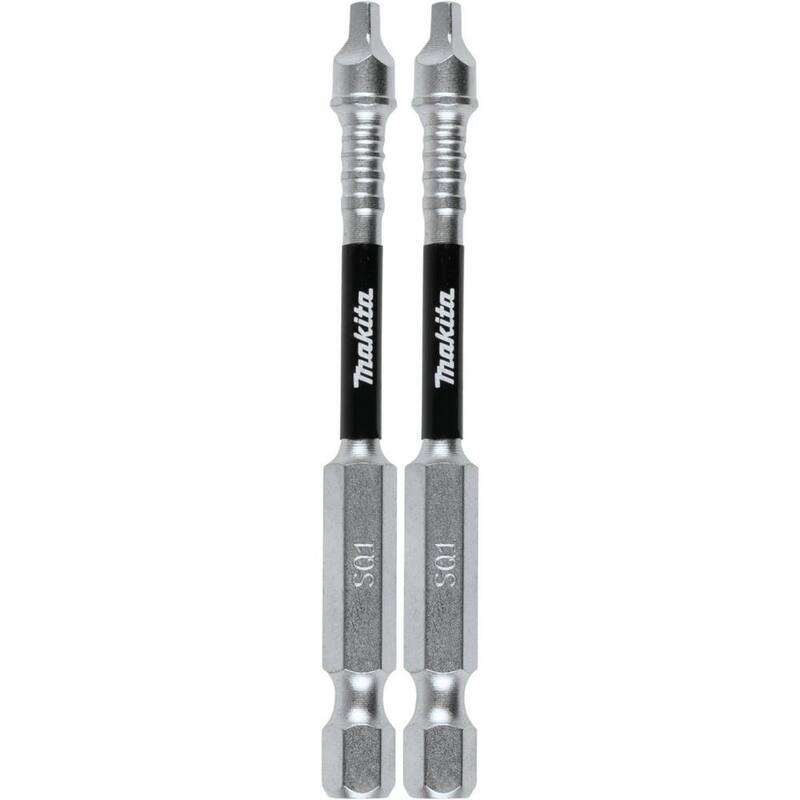 Makita IMPACT XPS #1 Cuadrado 3 in. Puntilla de Poder (Paquete de 2) - E-01161