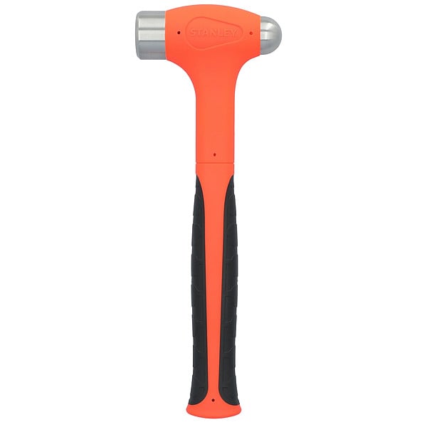 Stanley Hammer, Steel Handle, 13 in L, 24 oz Head W - 54-524A