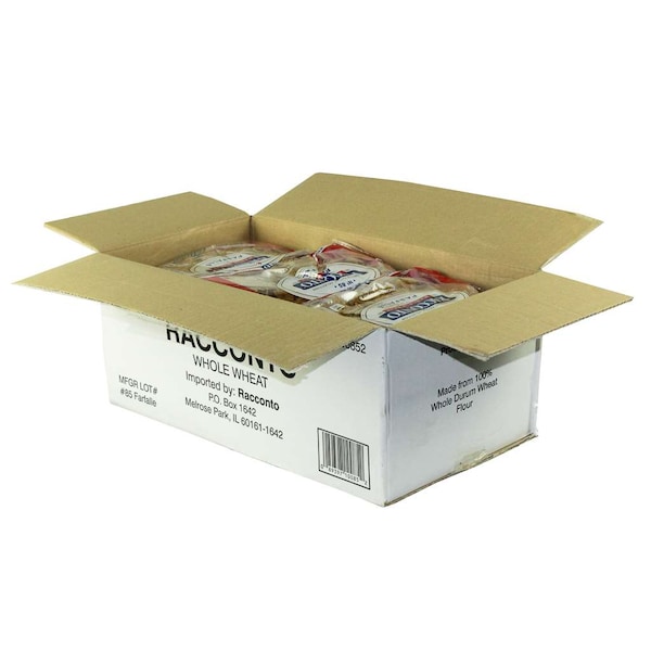 Racconto Pasta Whole Wheat Farfalle Medium Bow Ties 16 oz., PK12 - 10085