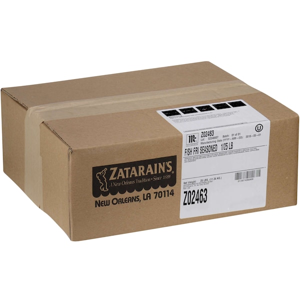 Zatarains Zatarains Seasoned Fish Fry 25lbs - Z02463