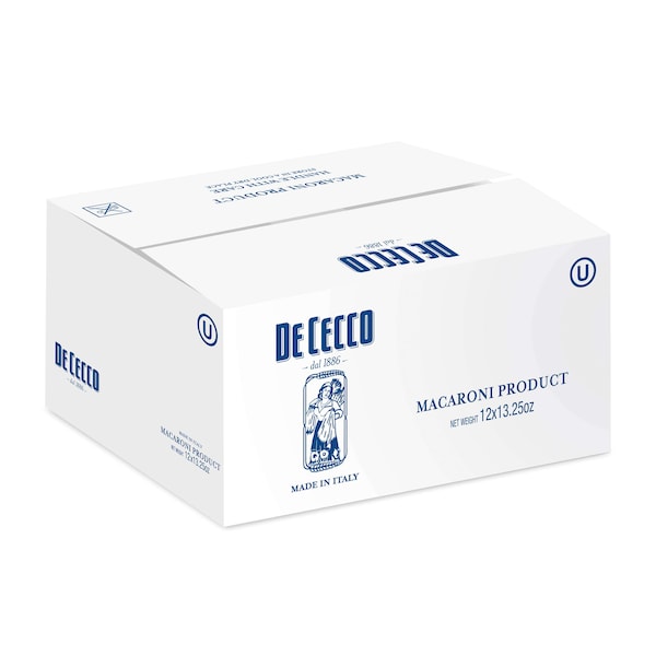 De Cecco De Cecco No. 41 100% Whole Wheat Penne Rigate 13.25 oz. Box, PK12 - VIP1041