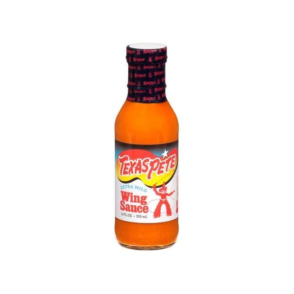 Texas Pete Texas Pete Extra Mild Wing Sauce 12 oz. Bottles, PK12 - 1.10103
