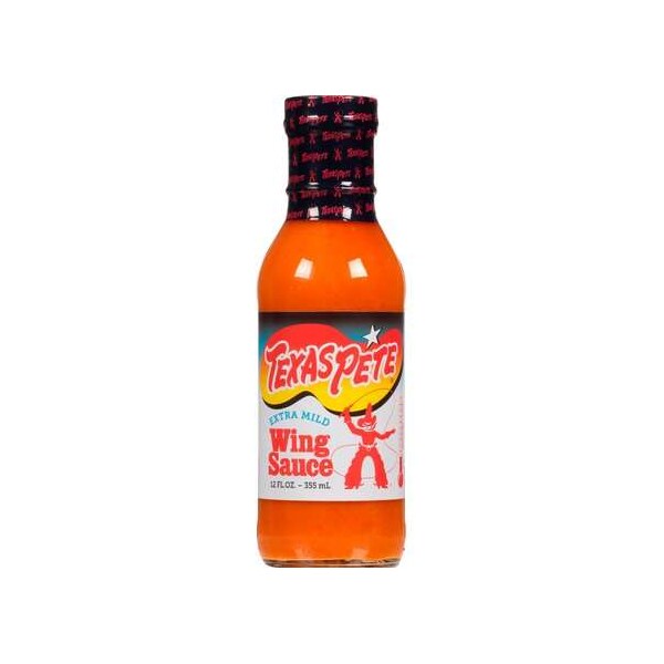 Texas Pete Texas Pete Extra Mild Wing Sauce 12 oz. Bottles, PK12 - 1.10103