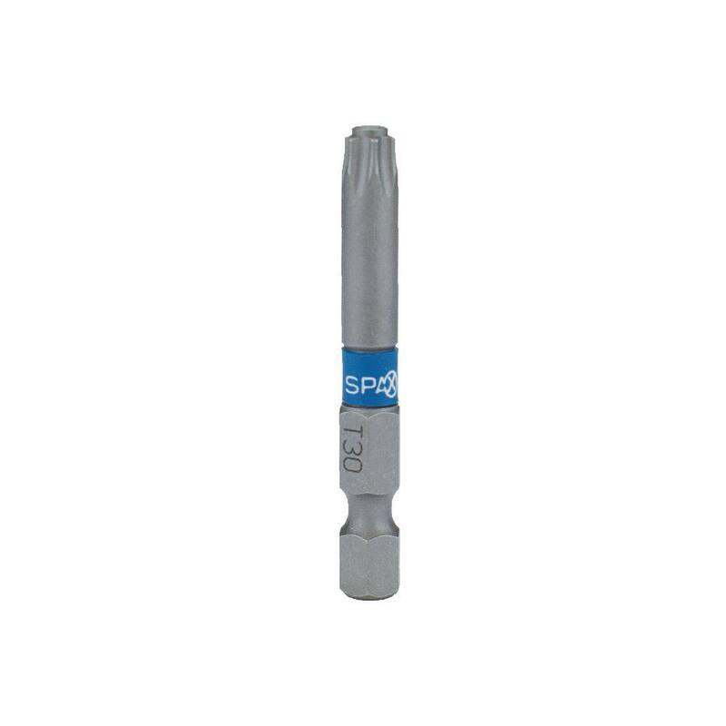 Broca para taladro de tornillo SPAX T30 x 2 in. Torx T-Star Plus con cabeza de accionamiento Torx T-Star Plus (2 piezas) - 5000009285309