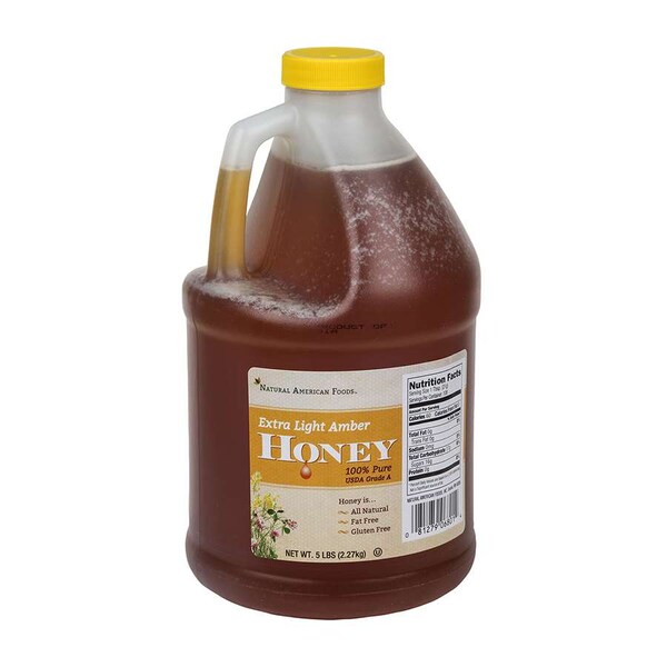 Natural American Foods 5lbs Ela Honey, PK6 - F427