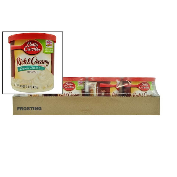 Betty Crocker Betty Crocker Rich & Creamy Cream Cheese Frosting 16 oz., PK8 - 16000-41215