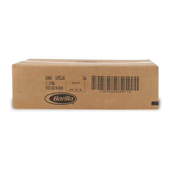 Barilla Barilla Capellini Pasta 160 oz. Bag, PK2 - 1000354001