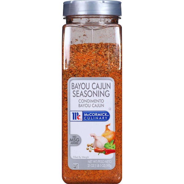 Mccormick McCormick Bayou Cajun Seasoning 21 oz. Container, PK6 - 900223217