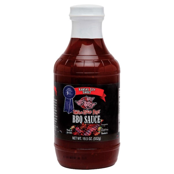 Three Little Pigs Three Little Pigs Kansas City Sweet BBQ Sauce 19.1 oz - OW85500