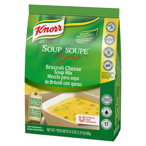 Knorr Knorr Soup Du Jour Broccoli Cheese 21 oz., PK4 - 84126747