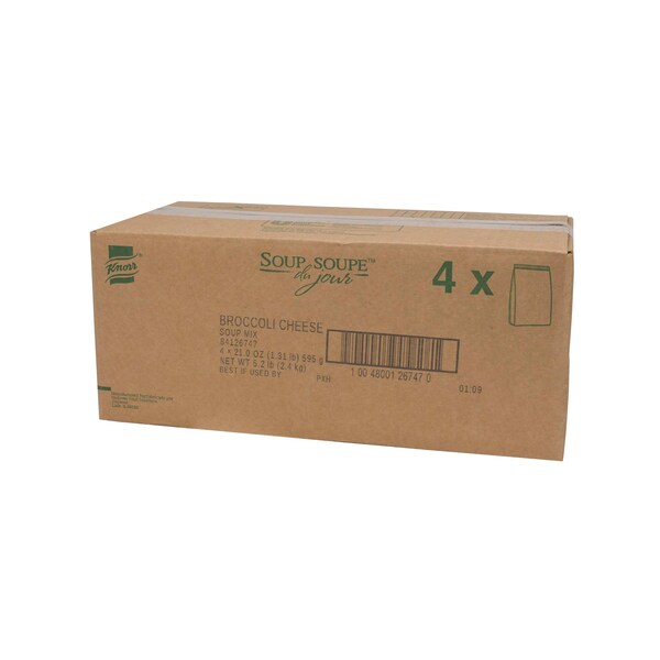 Knorr Knorr Soup Du Jour Broccoli Cheese 21 oz., PK4 - 84126747
